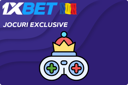 Jocuri Exclusive 1xBet app